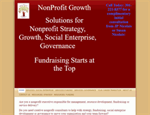 Tablet Screenshot of nonprofit-growth.com